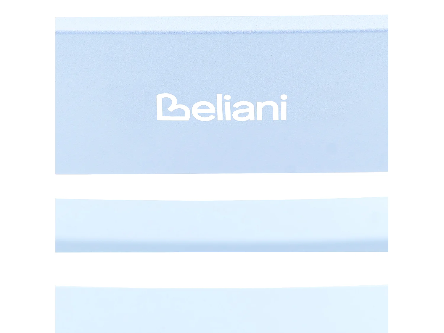 Fauteuil à bascule de jardin TURI Métal Bleu clair