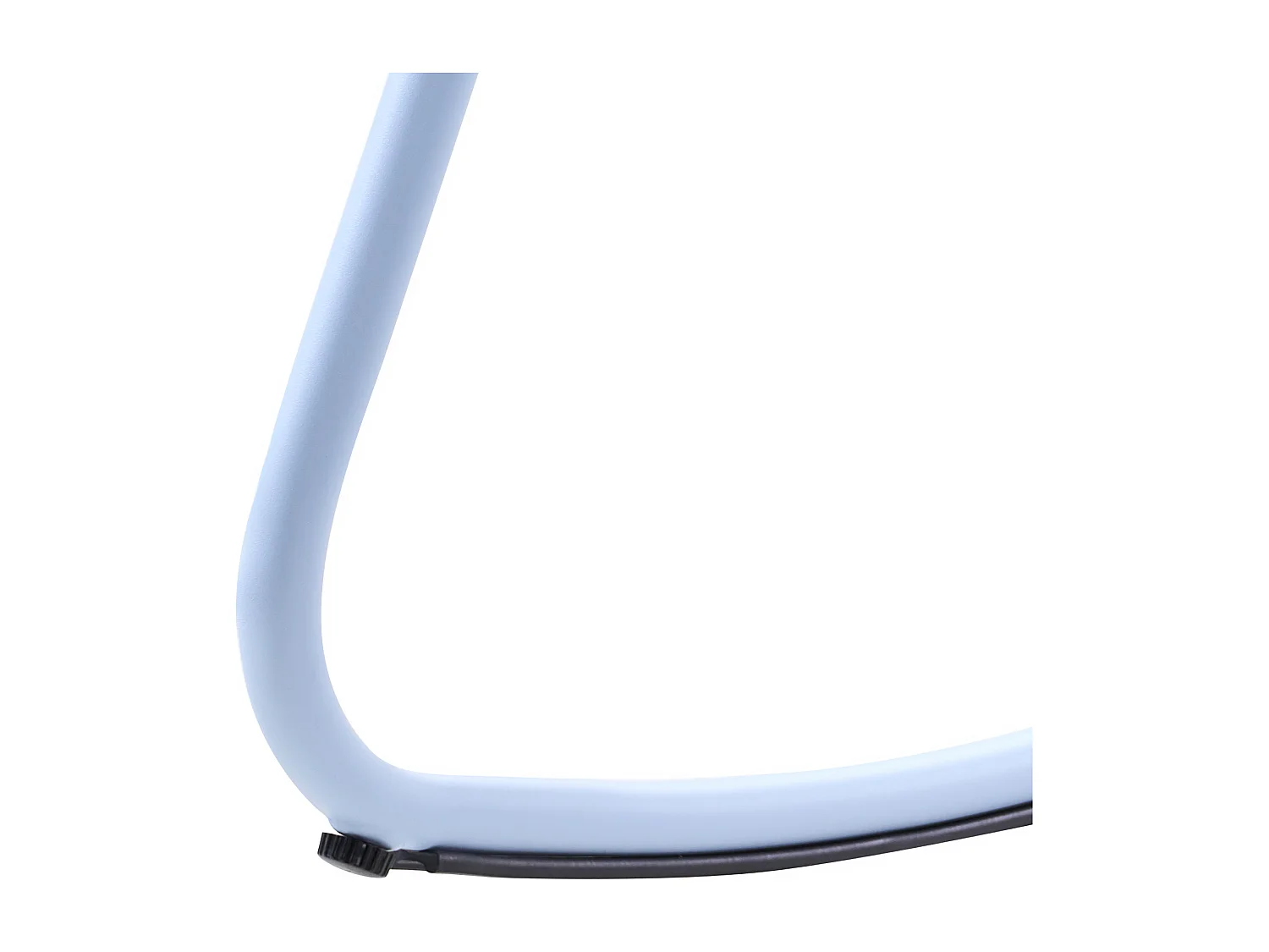 Fauteuil à bascule de jardin TURI Métal Bleu clair