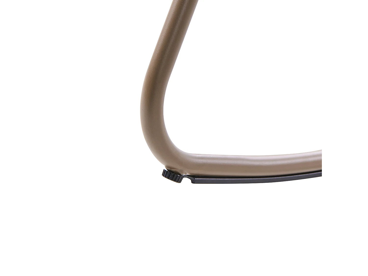 Fauteuil à bascule de jardin TURI Métal Taupe