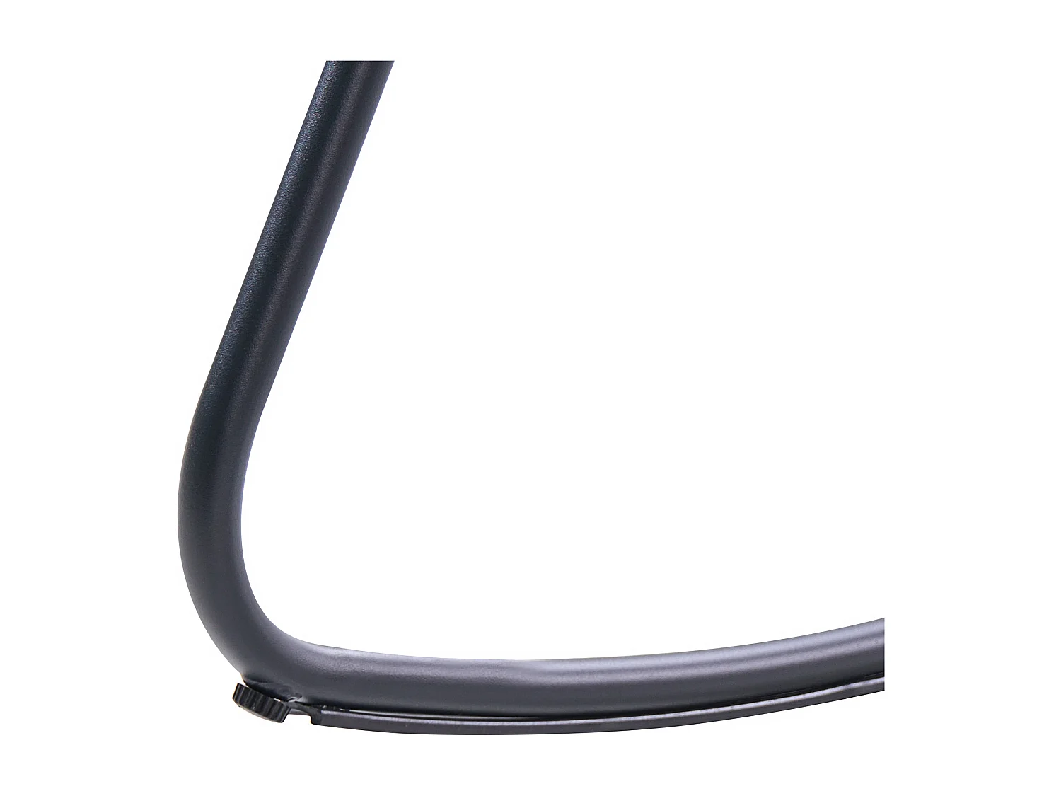 Fauteuil à bascule de jardin TURI Métal Noir