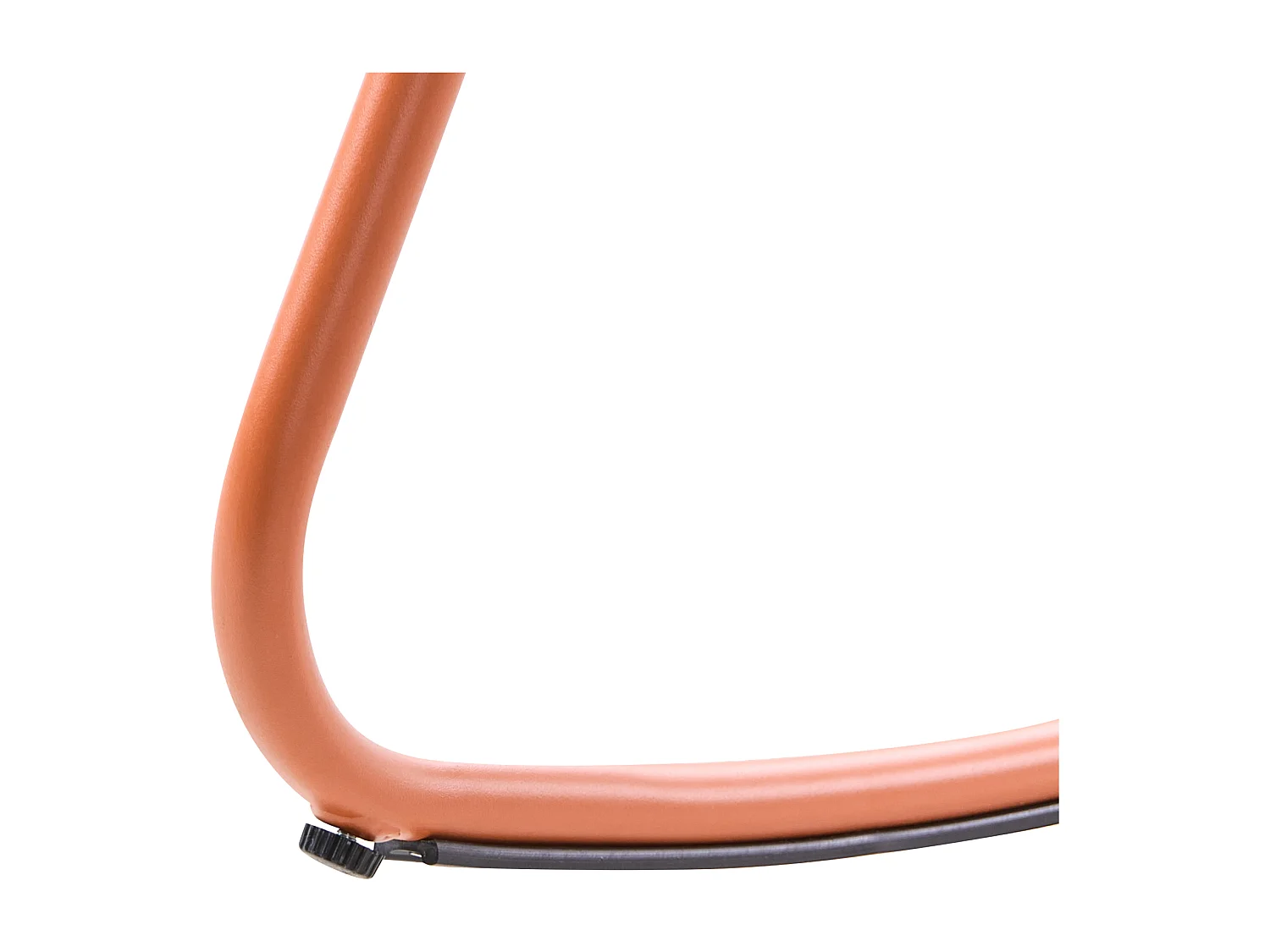 Fauteuil à bascule de jardin TURI Métal Orange