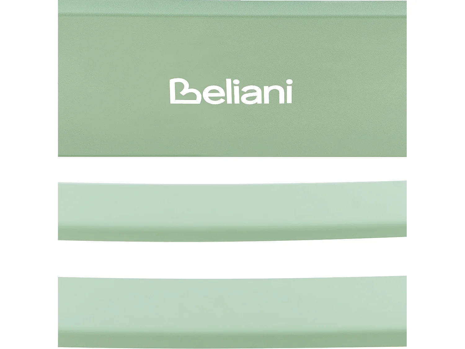 Fauteuil à bascule de jardin TURI Métal Vert