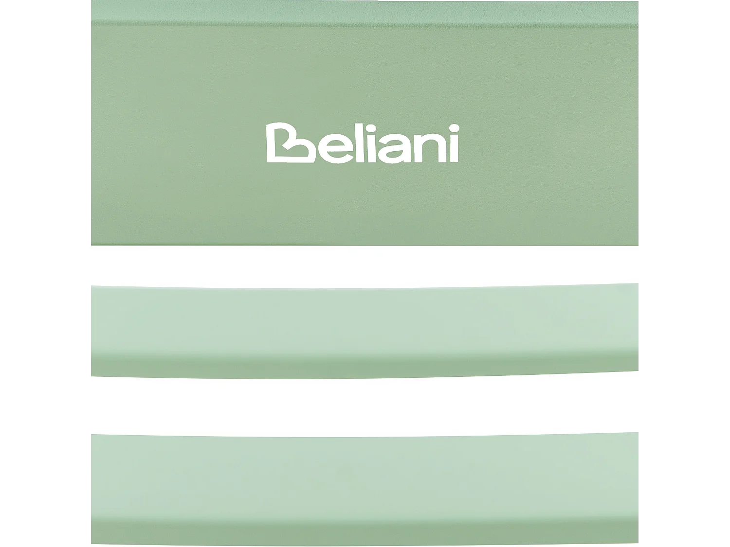 Fauteuil à bascule de jardin TURI Métal Vert