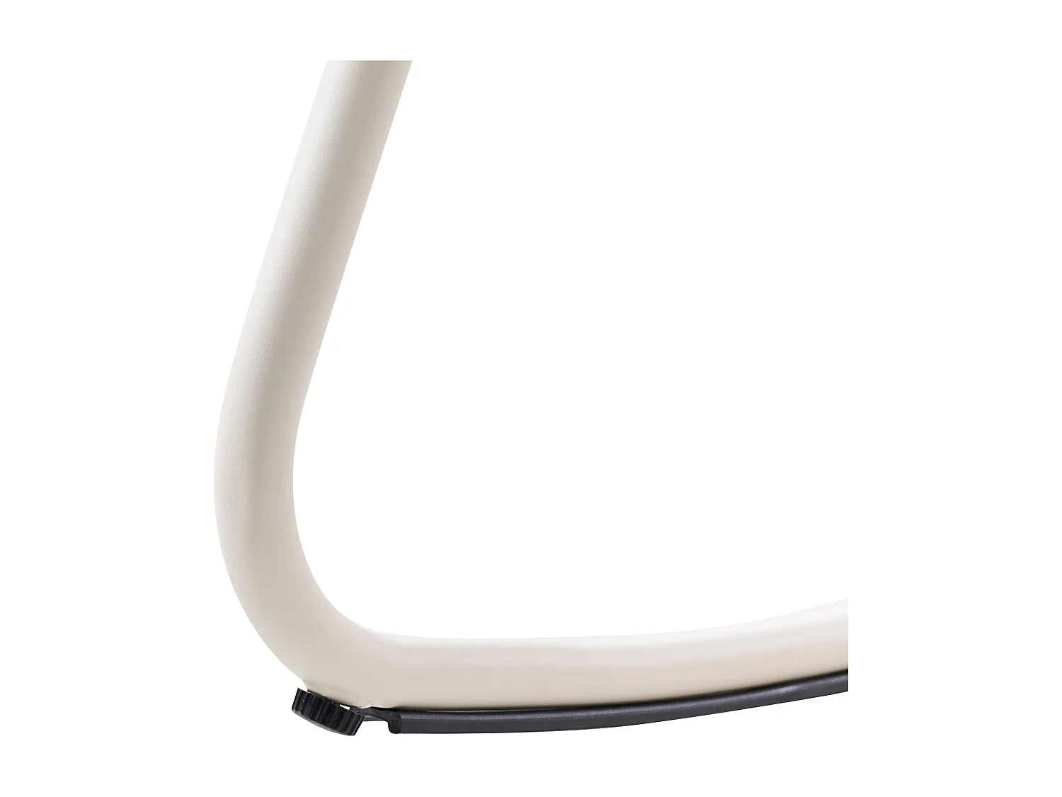 Fauteuil à bascule de jardin TURI Métal Blanc cassé