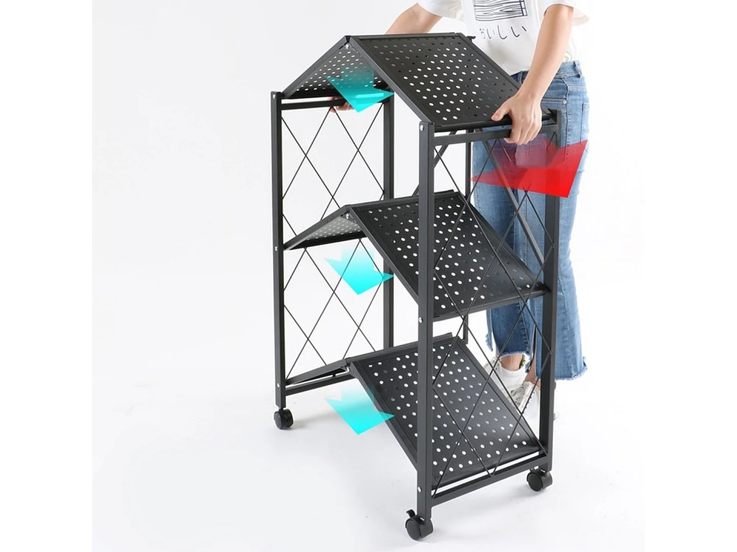 Étagère de rangement FS004 NOIR