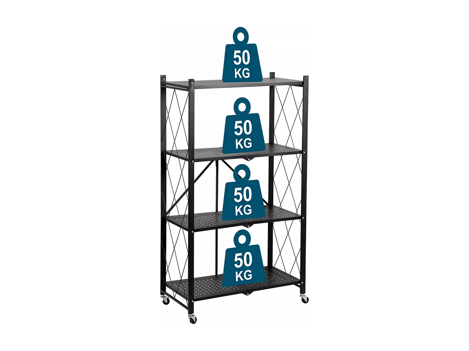 Étagère de rangement FS004 NOIR