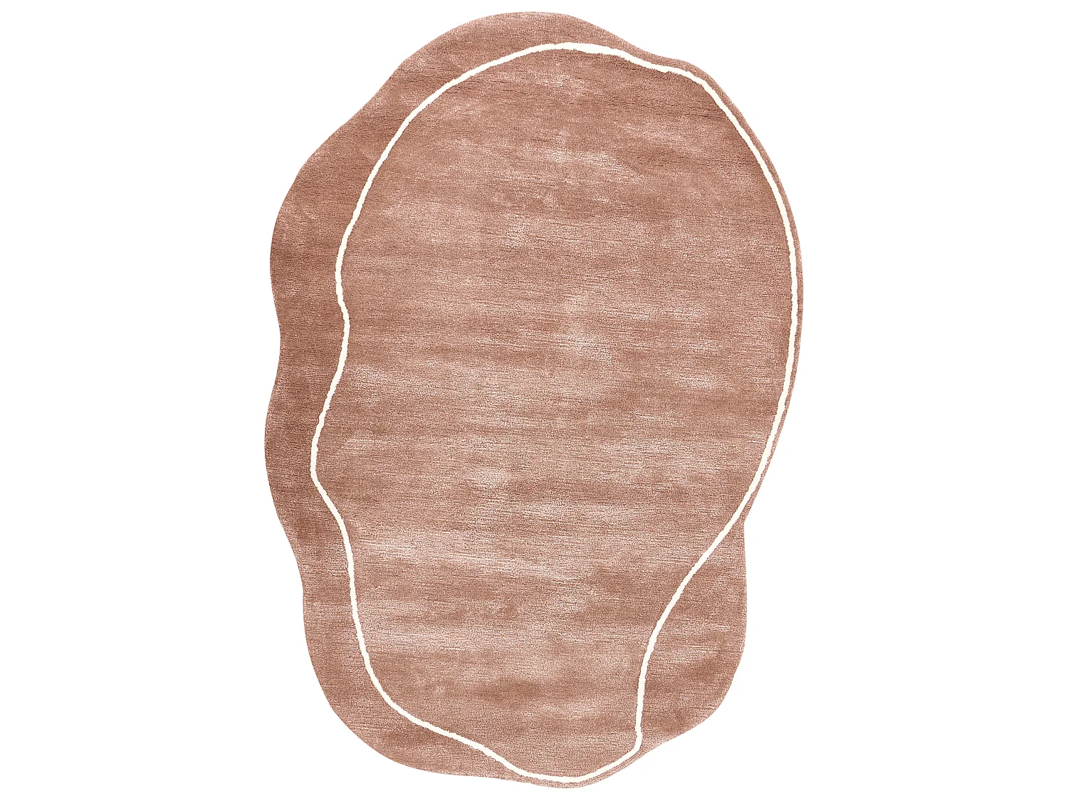 Tapis DERA Marron 160 x 230 cm Soie artificielle