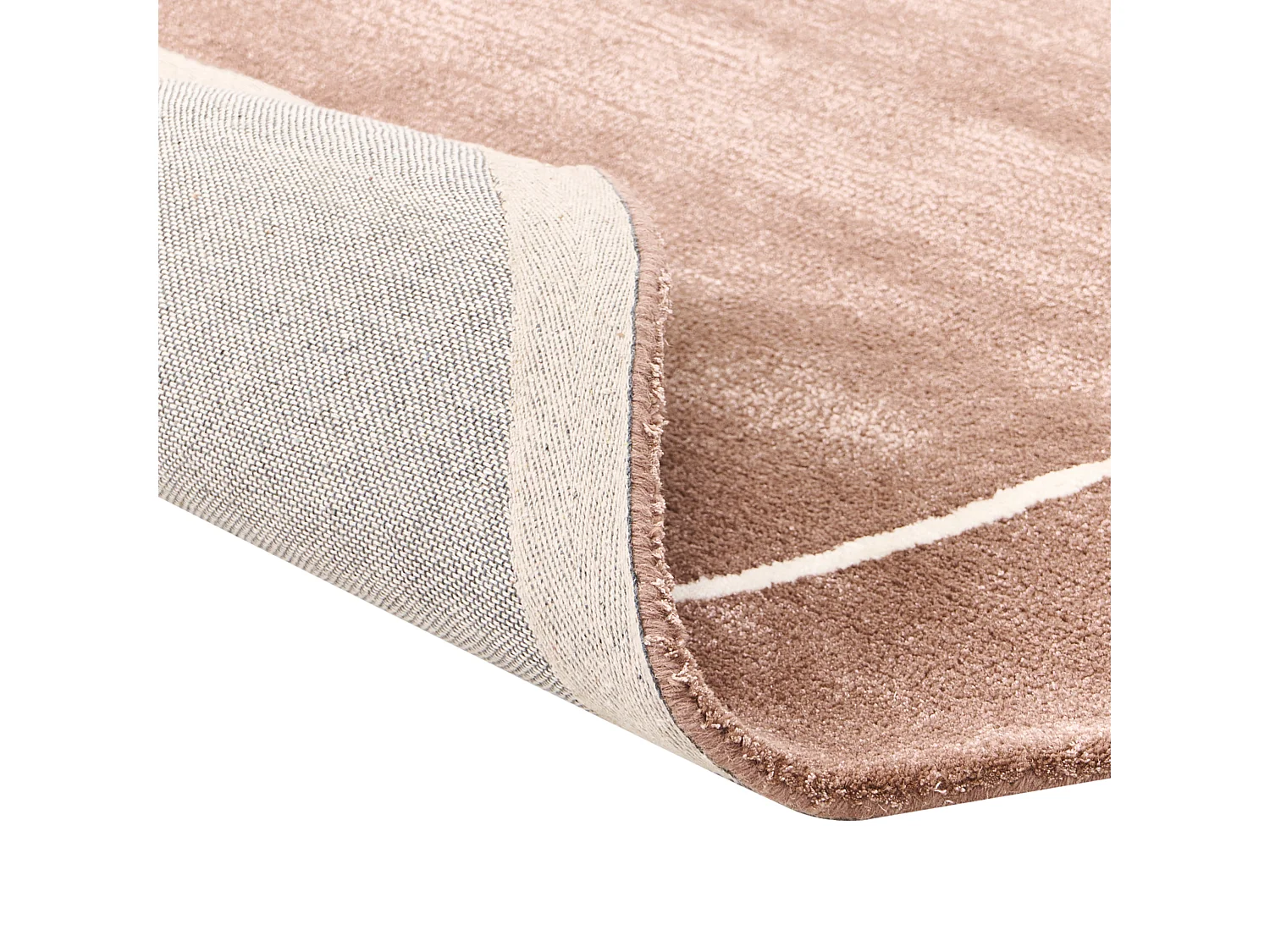 Tapis DERA Marron 160 x 230 cm Soie artificielle
