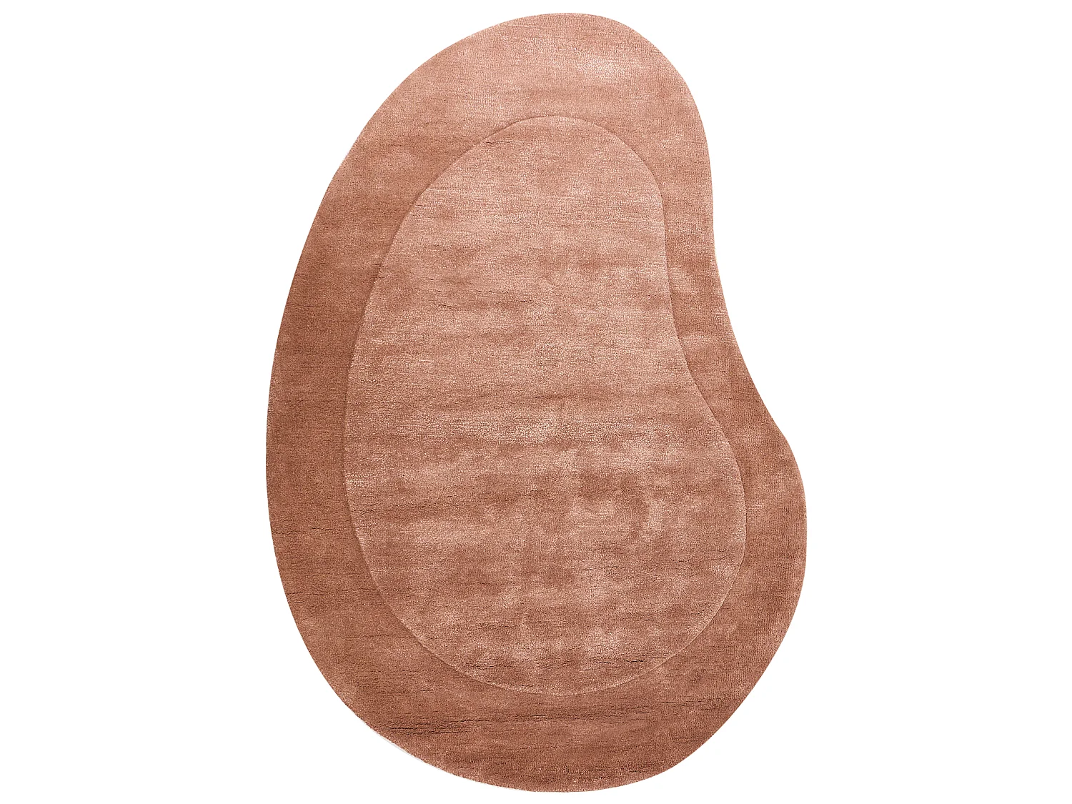 Tapis MASSO Marron doré 160 x 230 cm Soie artificielle