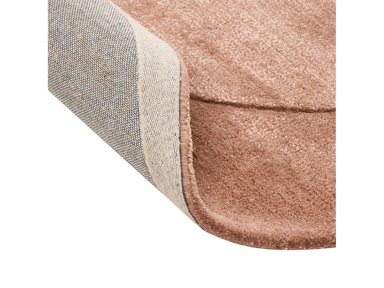 Tapis MASSO Marron doré 160 x 230 cm Soie artificielle