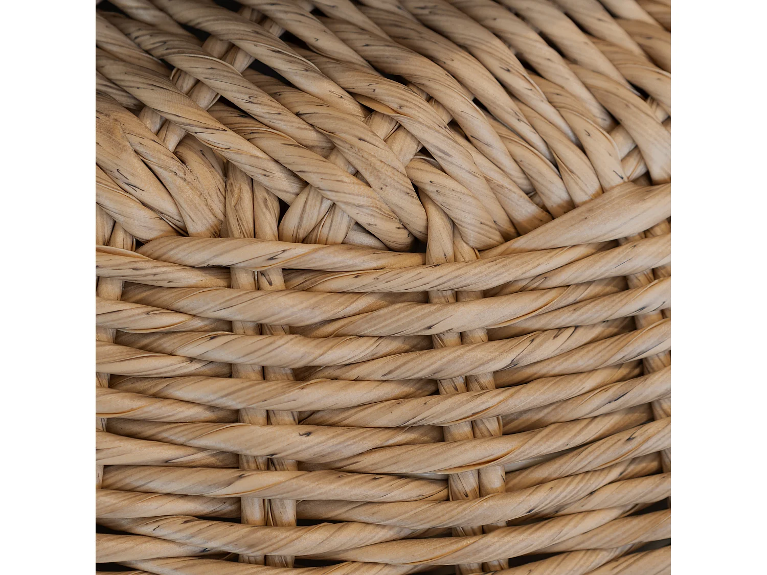 Now's Home - Salon De Jardin Resine Tressee Twistee Effet Rotin +coussin Majorelle