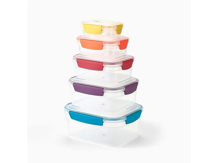 Set 5 boites alimentaires