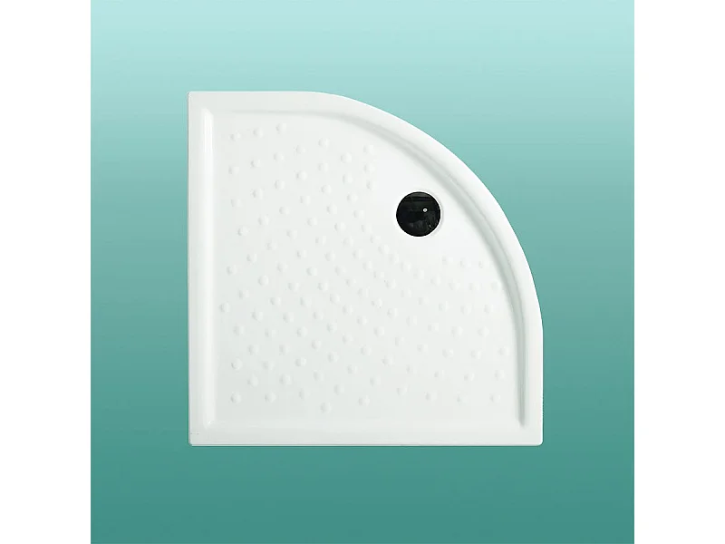 Receveur De Douche Semi-Circulaire En Céramique 90X90 | Malta