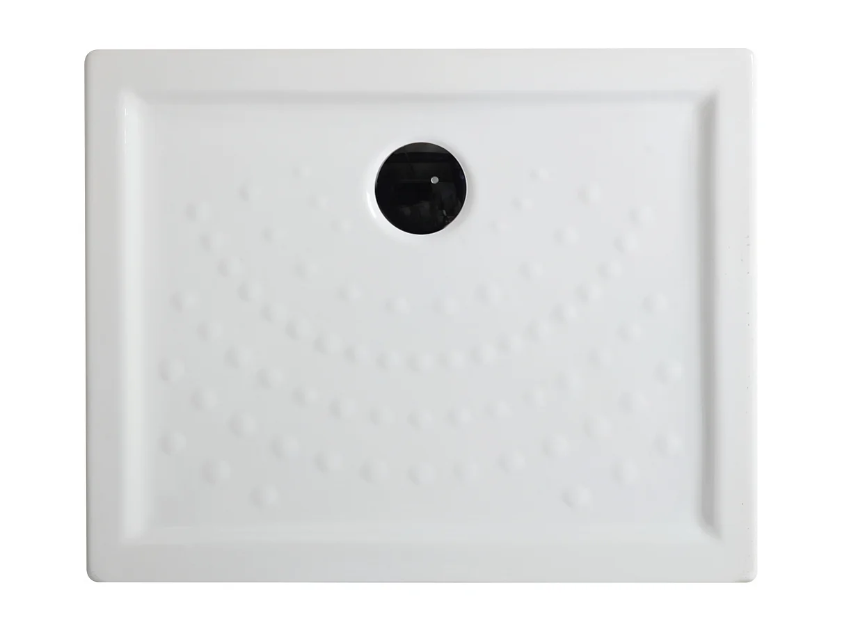 Receveur De Douche D'angle Antidérapant En Céramique 80X120 H6  | Malta