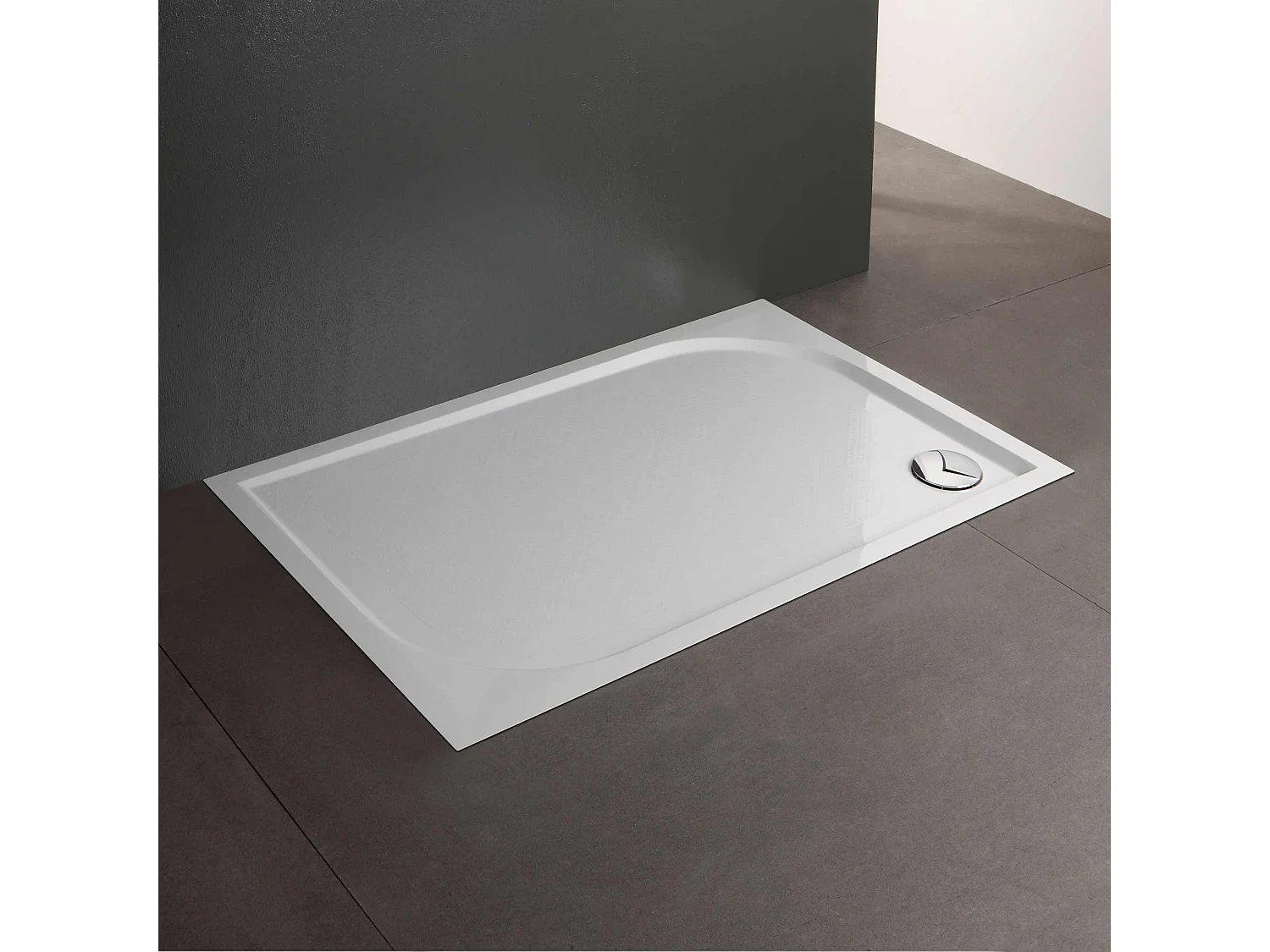 Receveur De Douche Fin En Résine 70X120 Extra Plat Au Ras Du Sol