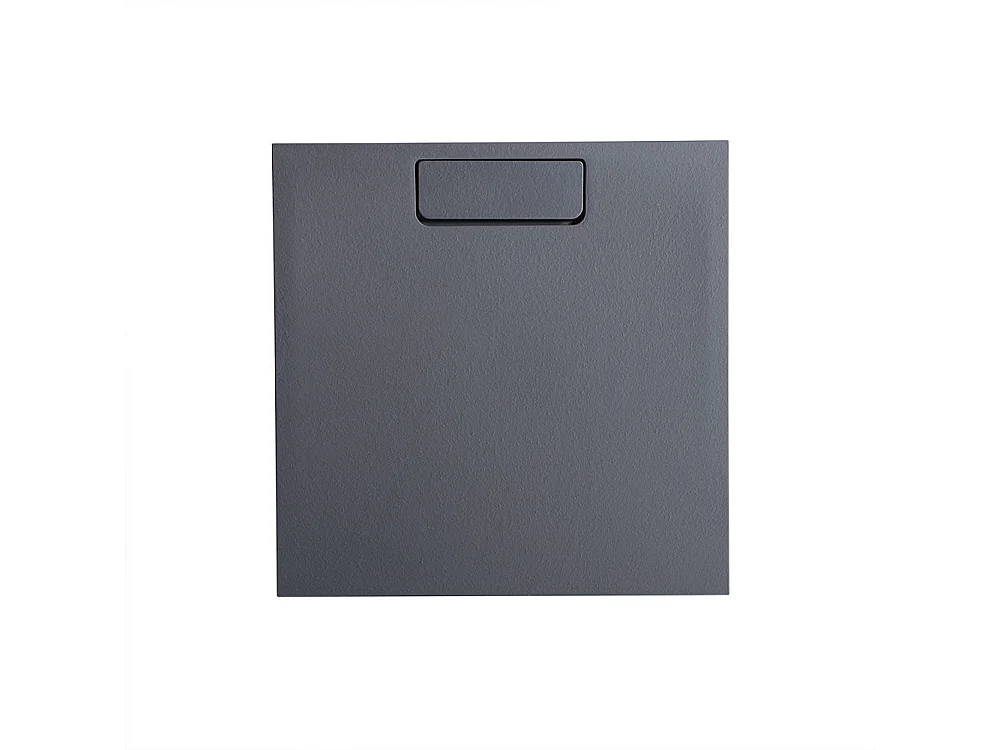 Receveur De Douche Anthracite 80X80 En Résine Fine | Mart