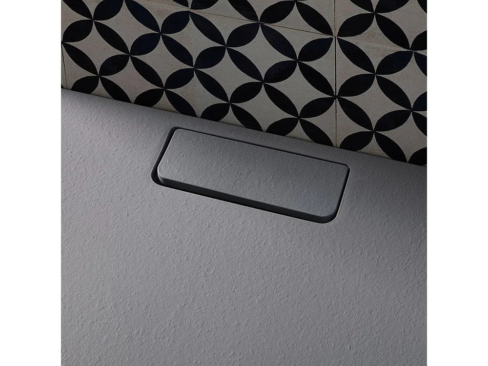 Receveur De Douche Anthracite 80X80 En Résine Fine | Mart