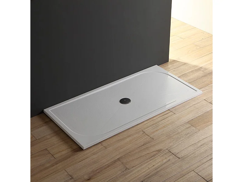Receveur De Douche En Résine 80X160 Cm Au Ras Du Sol | Klio