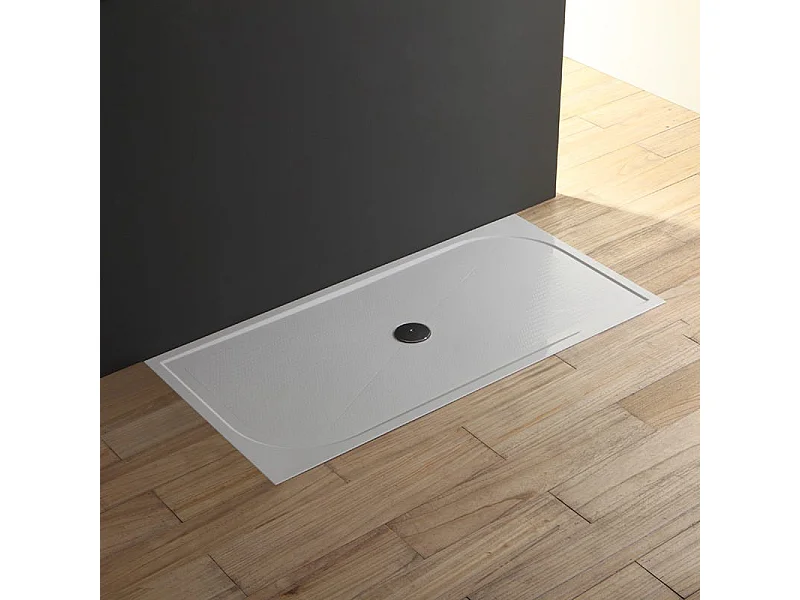 Receveur De Douche En Résine 80X160 Cm Au Ras Du Sol | Klio