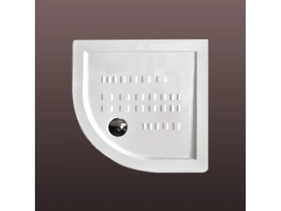 Receveur De Douche 90X90 H.5,5 Semi-Circulaire En Céramique | Linea