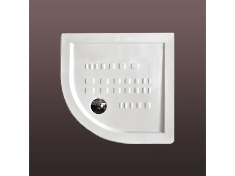 Receveur De Douche 90X90 H.5,5 Semi-Circulaire En Céramique | Linea