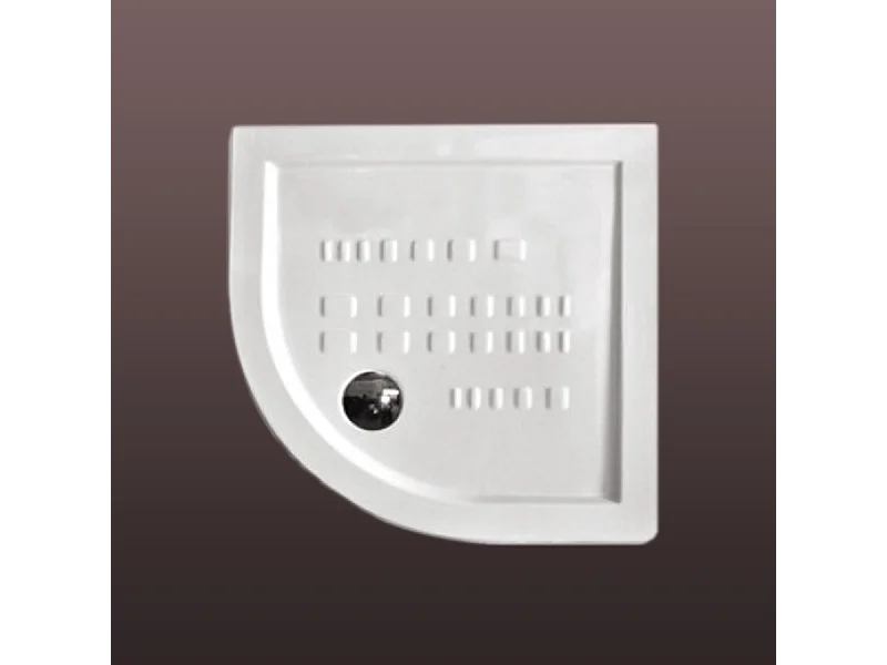 Receveur De Douche 90X90 H.5,5 Semi-Circulaire En Céramique | Linea