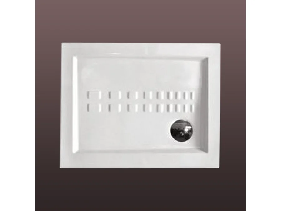 Receveur De Douche Traditionnel 70X90 Extra Plat En Céramique | Linea