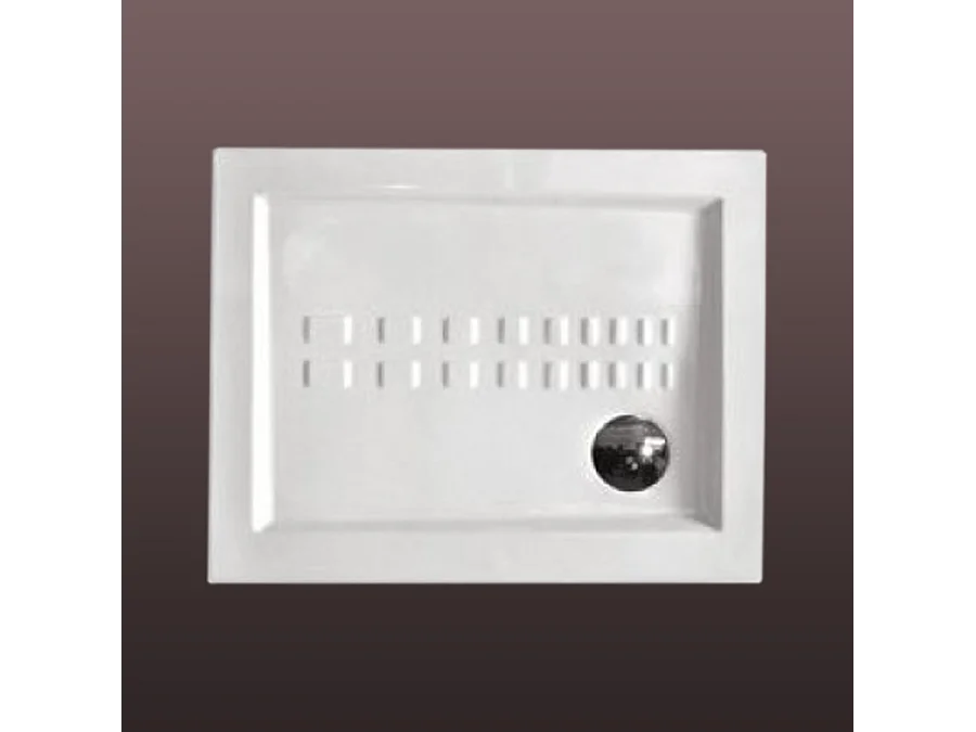 Receveur De Douche Traditionnel 70X90 Extra Plat En Céramique | Linea