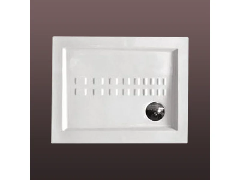 Receveur De Douche Traditionnel 70X90 Extra Plat En Céramique | Linea