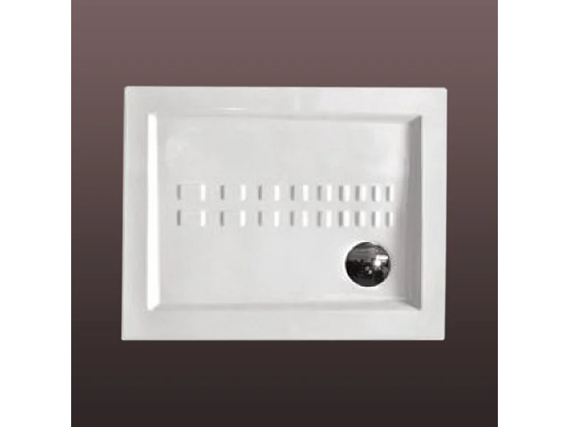 Receveur De Douche Traditionnel 70X90 Extra Plat En Céramique | Linea