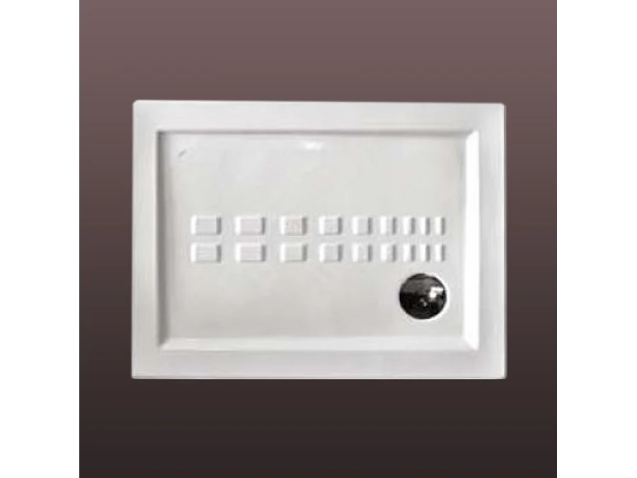 Receveur De Douche Traditionnel 70X100 Extra Plat En Céramique | Linea