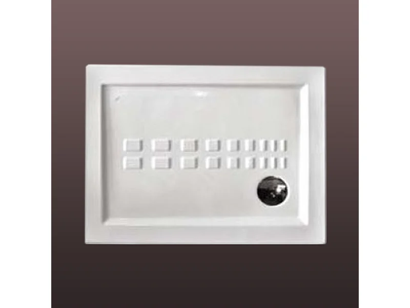 Receveur De Douche Traditionnel 70X100 Extra Plat En Céramique | Linea