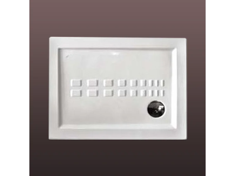 Receveur De Douche Traditionnel 70X100 Extra Plat En Céramique | Linea