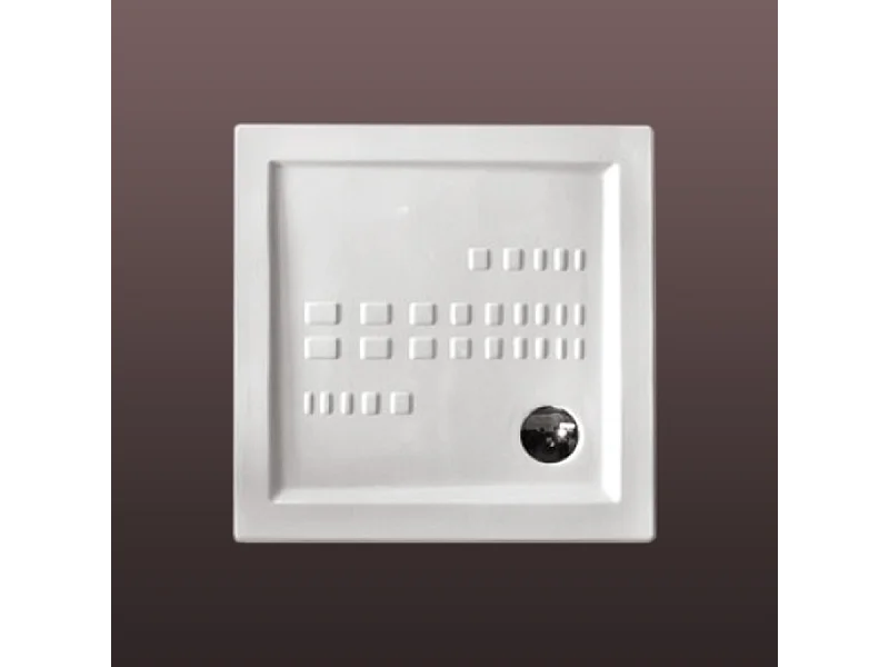 Receveur De Douche Traditionnel 90X90 Extra Plat En Céramique