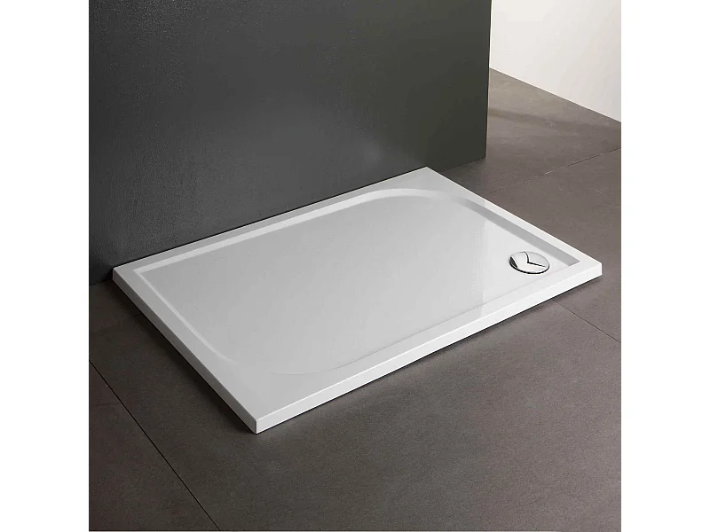 Receveur De Douche Fin En Résine 80X120 Extra Plat | Klio