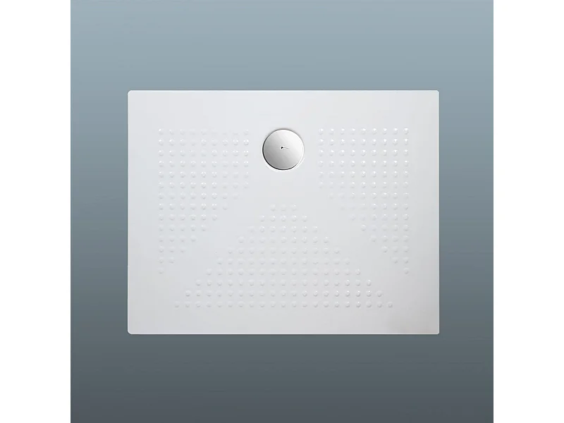 Receveur De Douche En Céramique Blanche 70X90 Avec Une Hauteur De 3 Cm | Delfino