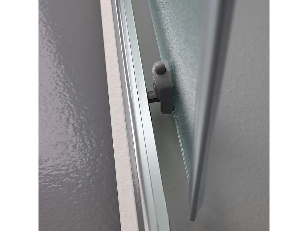 Cabine De Douche 70X100 Cm Verre Opaque Portes Coulissantes | Giada