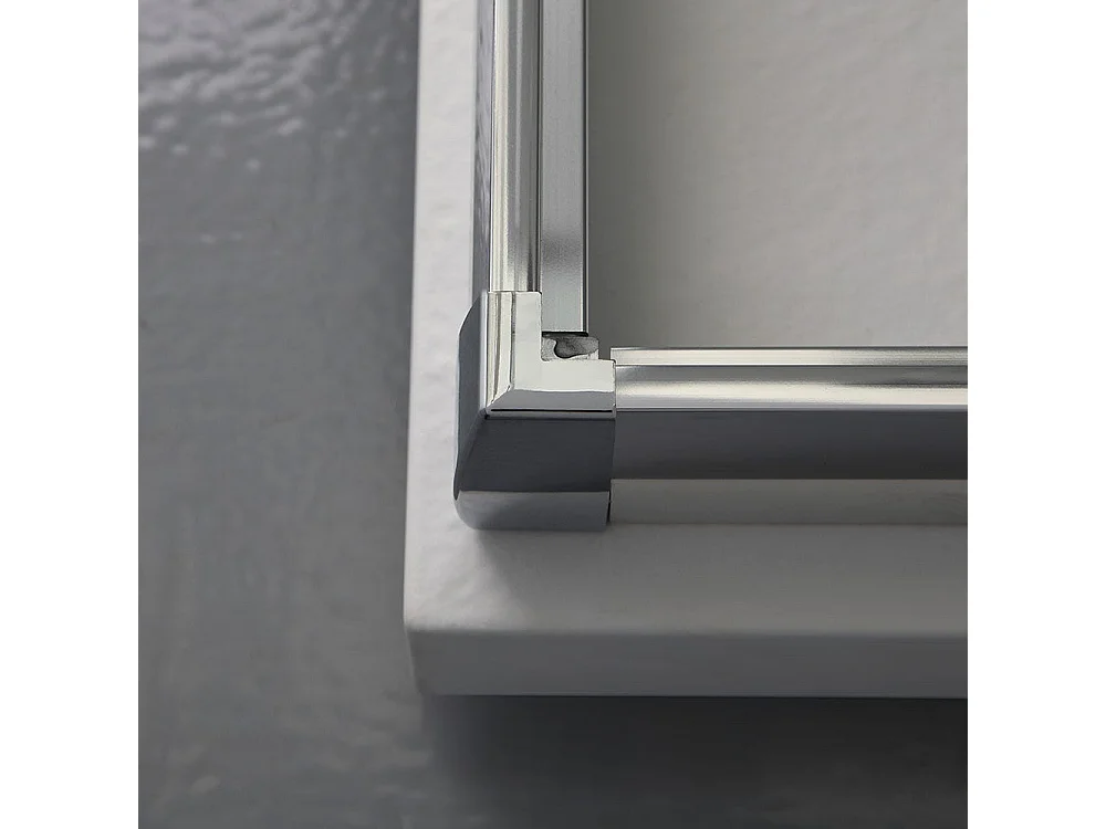 Cabine De Douche 70X100 Cm Verre Opaque Portes Coulissantes | Giada