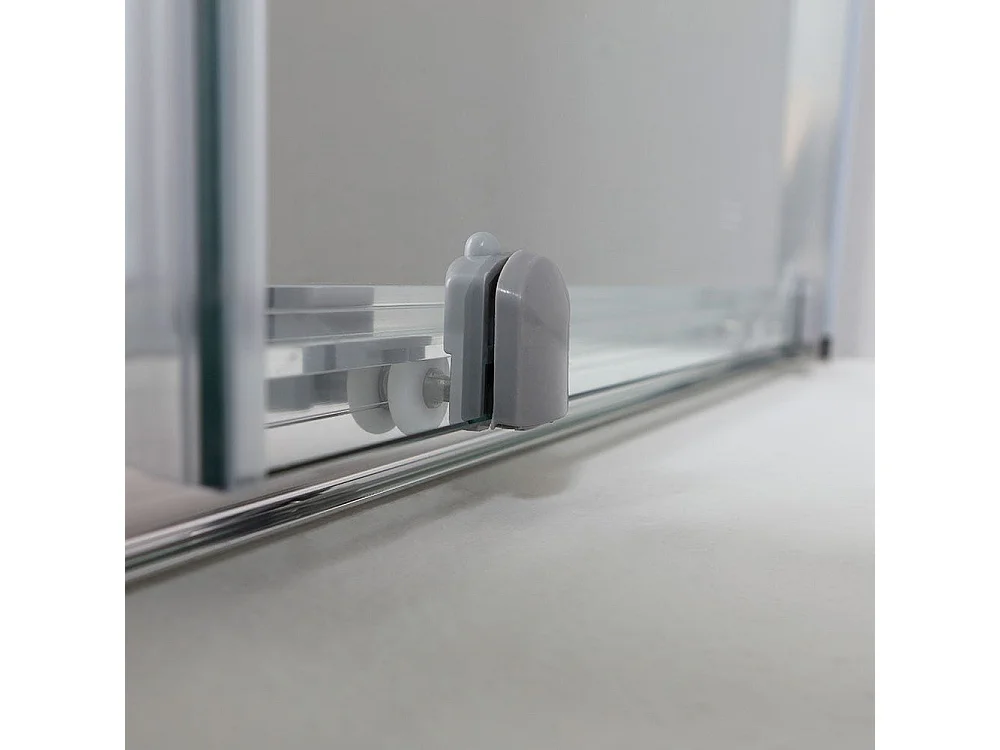 Cabine De Douche Avec Nouvelle Niche  Cm 110 Et Côté Fixe Cm 70 Transparent | New Giada