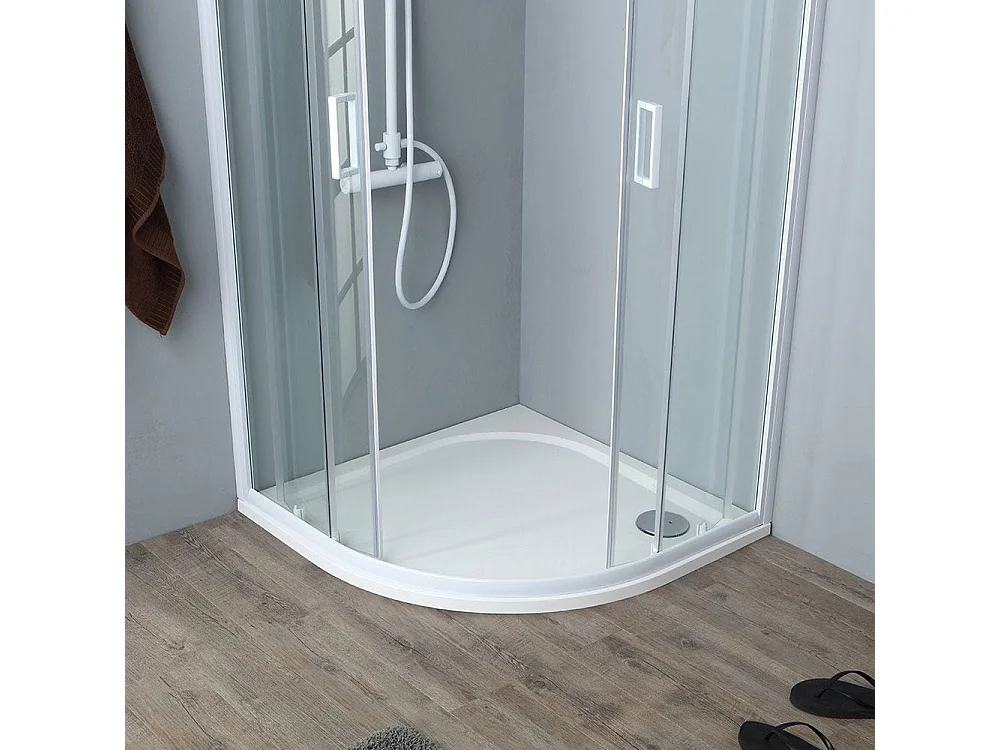 Cabine De Douche Transparent Angulaire 90X90 Cm | Venere