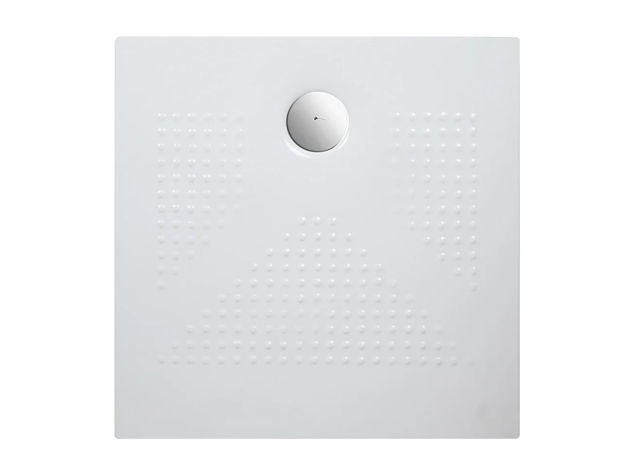 Receveur De Douche Carré 80X80 En Céramique Mince 3Cm | Delfino