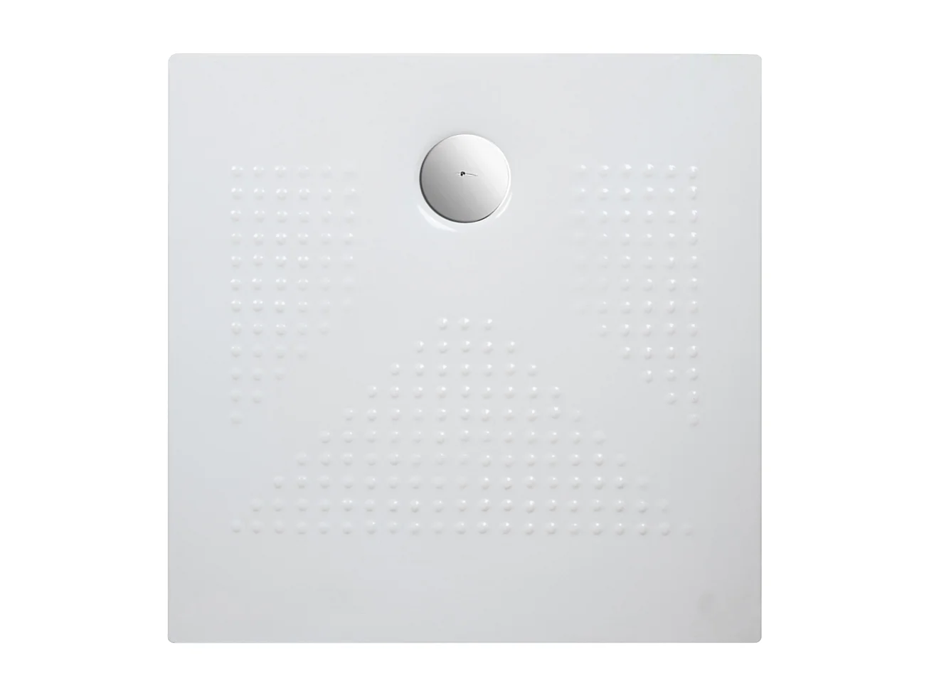 Receveur De Douche Carré 80X80 En Céramique Mince 3Cm | Delfino