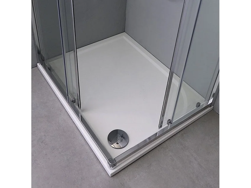 Cabine De Douche Avec Profils Plats 70X100 Design Moderne | Fly