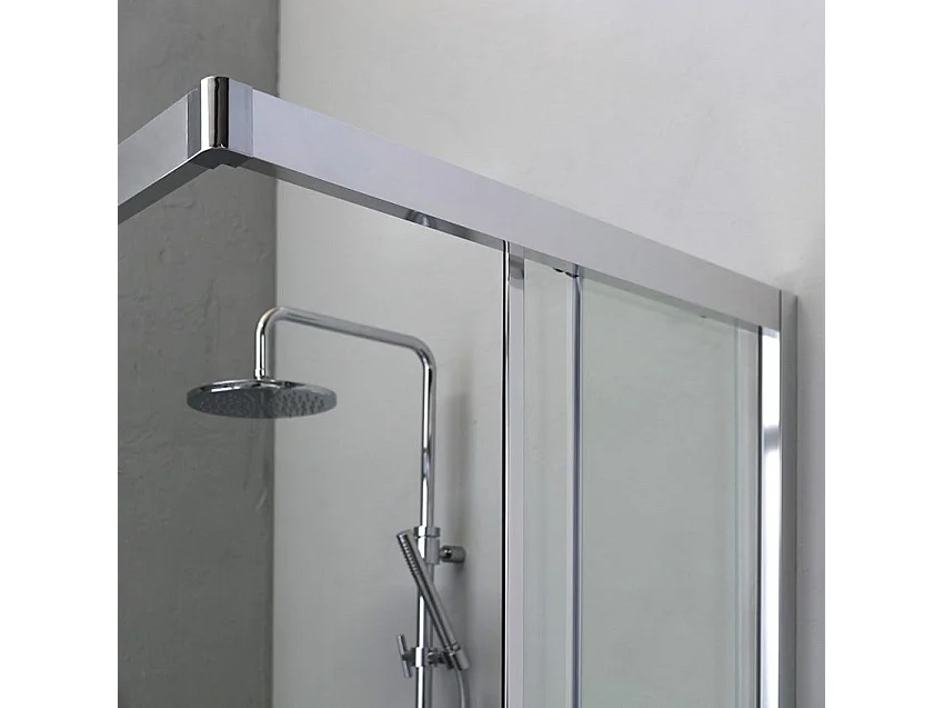 Cabine De Douche Avec Profils Plats 70X100 Design Moderne | Fly