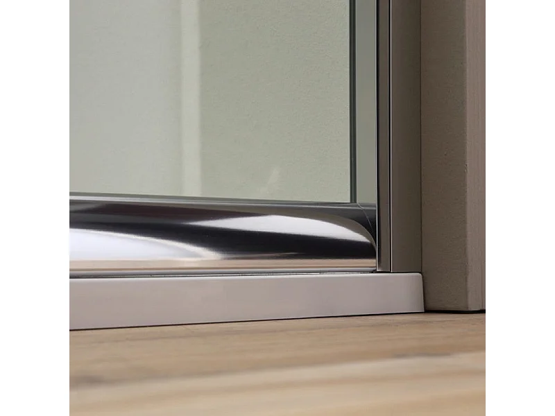 Porte De Douche En Niche 170 Cm Avec Porte Fixe De 80 Cm | Giada