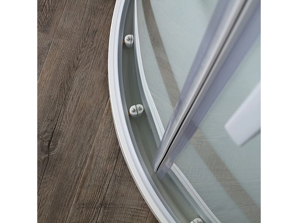 Cabine De Douche Incurvée 90X90 Crystal 4 Mm Sérigraphié | Venere