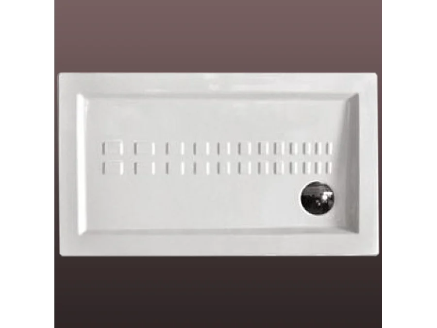 Receveur De Douche Traditionnel 70X120 Extra Plat En Céramique | Linea