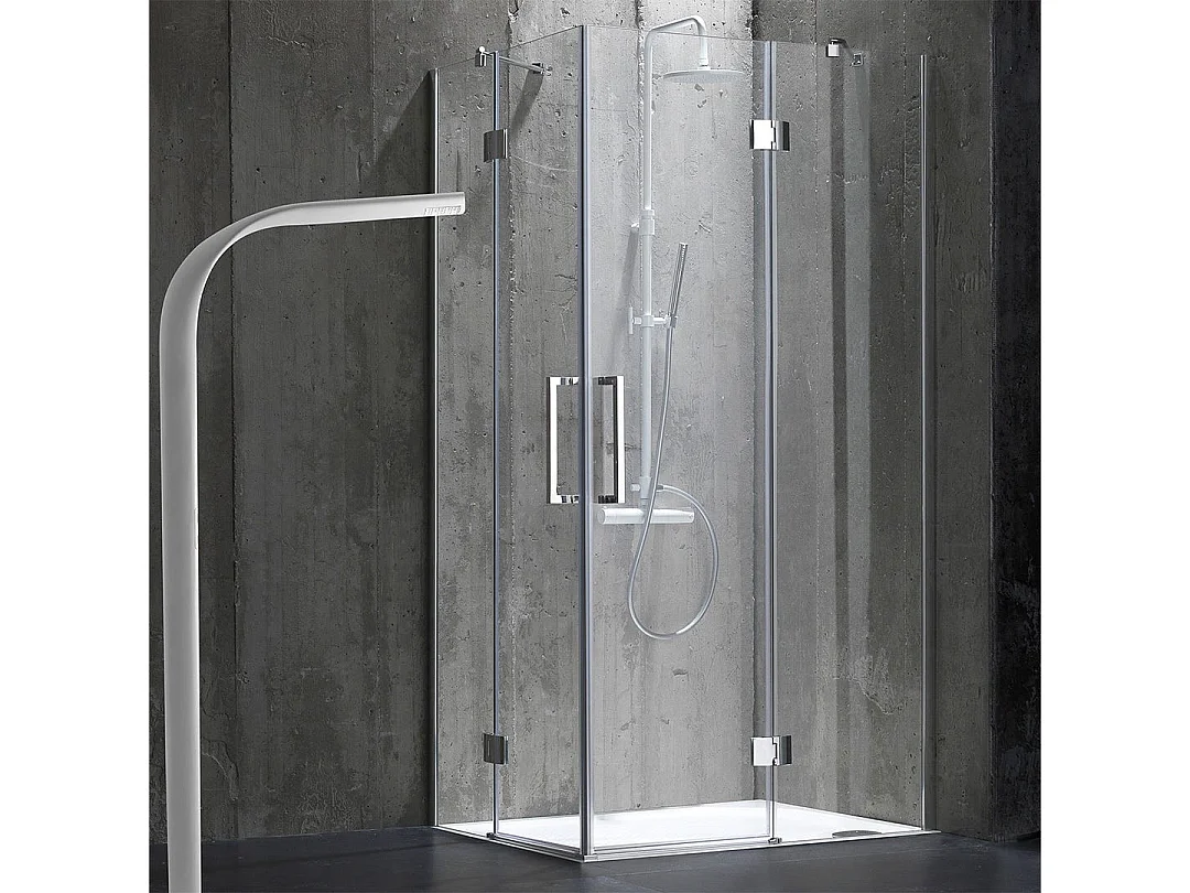 Cabine De Douche 80X100 En Verre 6Mm San Structure | London