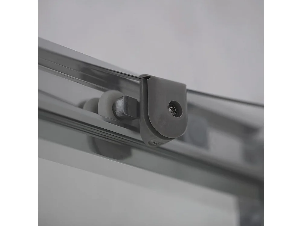 Cabine De Douche Moderne Angulaire Profiles En Aluminium 80X80 Transparent | Fly