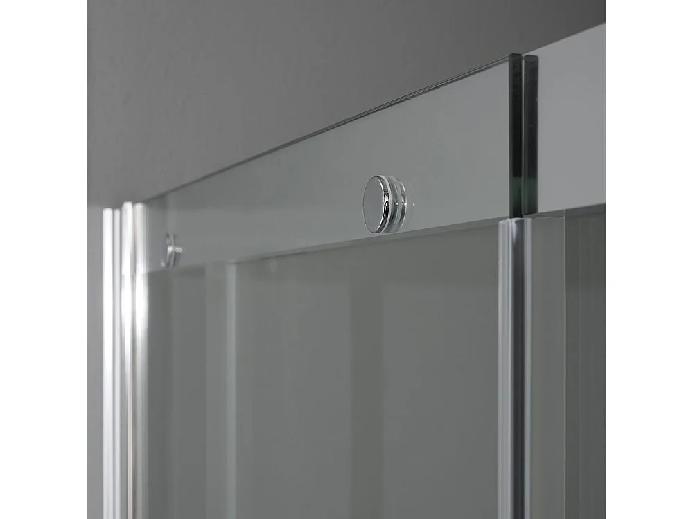 Cabine De Douche 70X120 Cm Transparente Ouverture Coulissante Avec Côté Fixe | Dream